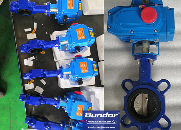electric butterfly valves