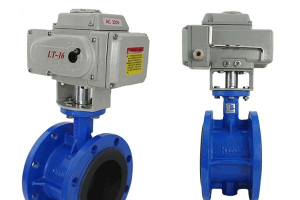 electric butterfly valves
