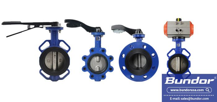 What are the types of butterfly valves - Bundor valve