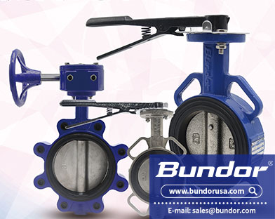 What are the types of butterfly valves