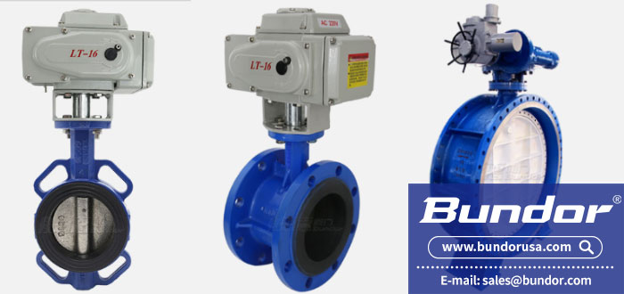 Electric butterfly valves