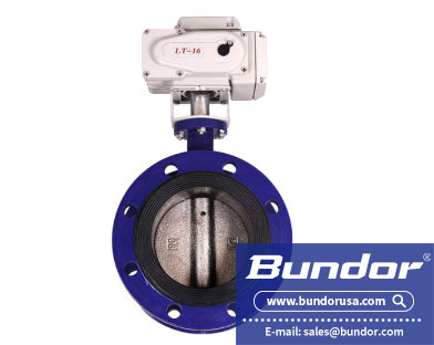 Electric soft seal flange butterfly valve features