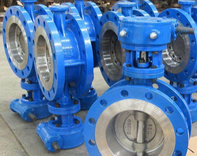 What are the three eccentricity of the triple eccentric butterfly valve