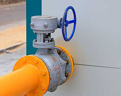 The correct installation direction of the ball valve