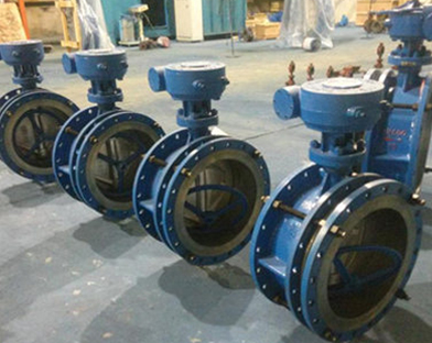 Flange telescopic butterfly Valve function