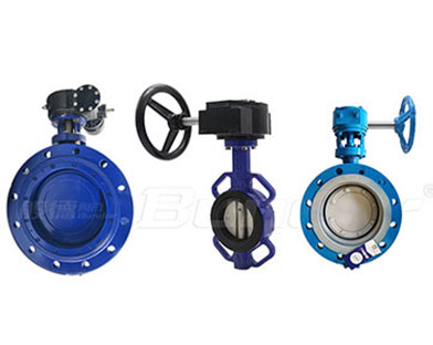 The difference between center type butterfly valve and double eccentric butterfly valve