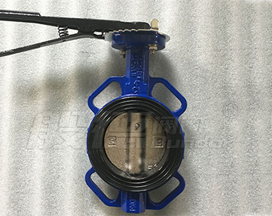  BundorValve handle wafer butterfly valve exported to Mexico